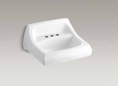 Kohler Kingston K-2005-0 Sink 4" Centers Cat. No. 9KO6305