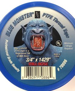 Blue Monster ¾” X 1429” PTFE Tape #70886