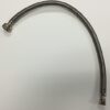 Braided Stainless Steel 3/8 Comp X ½ IP 20” Lav Supply with Brass Nut