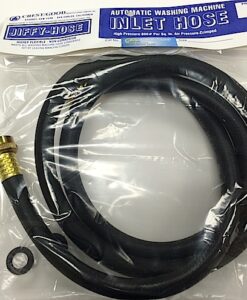 High pressure High Volume 6’ Rubber Washing Machine Hose Cat. No. 726R106