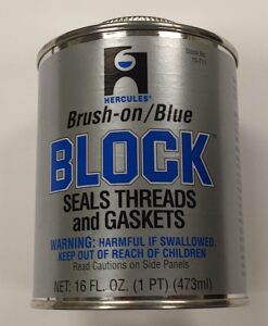Hercules Brand Brush On Blue Block # 15-711 16oz. Cat. No. 656H006