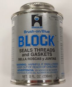 Hercules Brand Brush On Blue Block # 15-707 8oz. Cat. No. 656H009