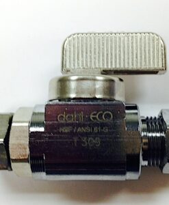 Dahl ECO Retrofit Straight Mini Ball ‘Piggy Back’ Valve Control Stop Cat. No. 891C044