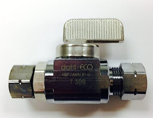 Dahl ECO Retrofit Straight Mini Ball ‘Piggy Back’ Valve Control Stop Cat. No. 891C044