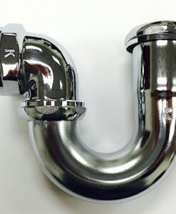 1 ½ IPS Brass Elbow X 1 ¼ CP Tubular Brass LA Trap L/CO 17 GA Cat. No. 722C106