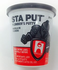 Hercules Brand STA PUT Plumber’s Putty 14 oz. #25101 Cat. No. 845H002