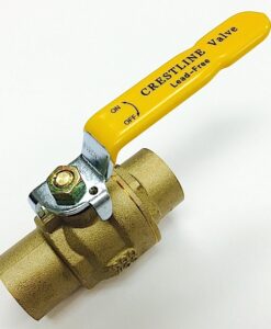 Crestline 1” C X C Full Port Lead Free Ball Valve