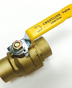 Crestline 1 1/2” C X C Full Port Lead Free Ball Valve