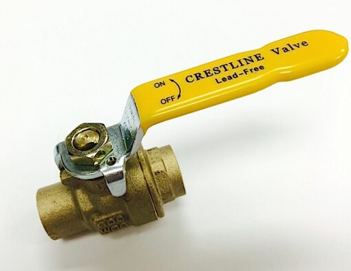 Crestline ½ C X C Full Port Lead Free Ball Valve