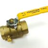 Crestline 1” IPS Full Port Lead Free Ball Valve with Drain