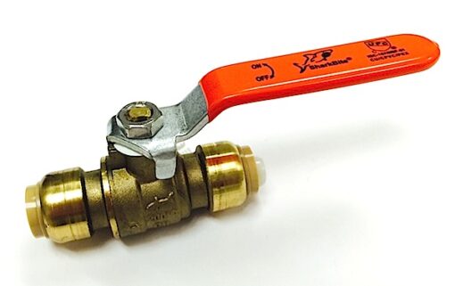 Cash Acme Sharkbite #22222-0000LF ½” Push-Fit Ball Valve