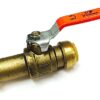 Cash Acme Sharkbite #24737LF 1” Push-Fit Slip Ball Valve