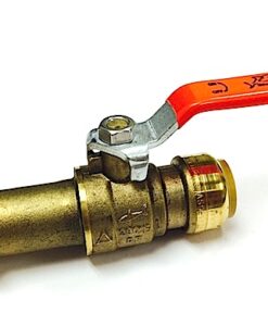 Cash Acme Sharkbite #24736LF 3/4” Push-Fit Slip Ball Valve