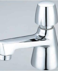 Central Brass 0356-AN2H Single Handle Hot Button Slow-Close Basin Faucet Cat. No. 949I203