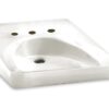 American Standard Wheelchair Wall Mounted Sink 9140.013.020 Cat. No. 9AS9140