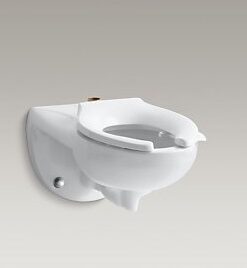 Kohler Kingston K-4325-L Wall Mount Toilet and Bedpan Lugs Cat. No. 9KO4331