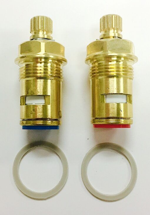 Crest/Good Gold-Pak for Central Brass Ceramic Stems Cat. No. CB17TG