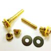 SetFast Self Adjusting Brass Floor Bolts #42443 Cat. No. BTA004