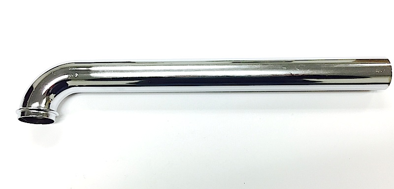 1 ½” X 15″ Chrome Plated Brass 17 Gauge Wall Arm cat. No. 721C045