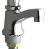 Chicago Faucet 333-SLOE12PSHABCP Single Hole Metering Faucet Cat. No. 9CF1233