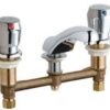 Chicago Faucet 404-665ABCP 8" Concealed Metering Faucet Cat. No. 9CF4404