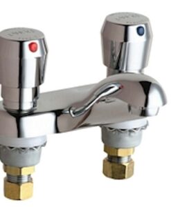 Chicago Faucet 802-665ABCP Lavatory Metering Faucet Cat. No. 9CF3802