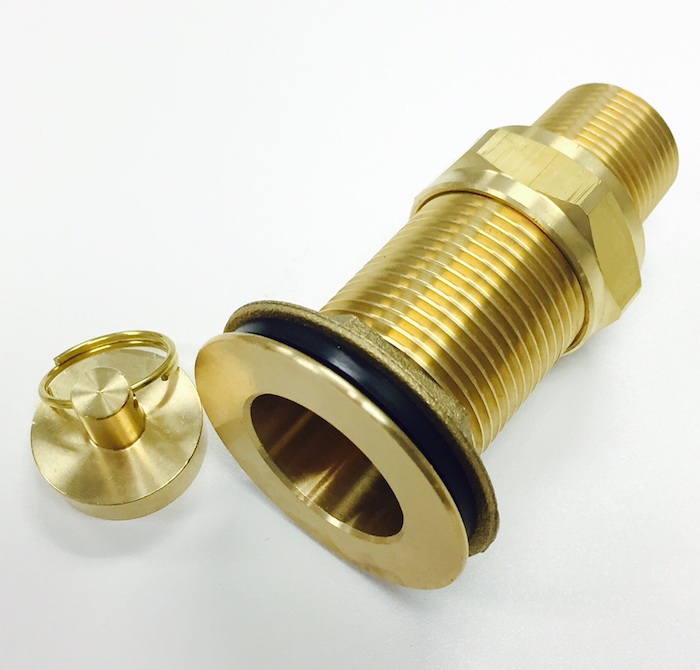 Solid Brass Commercial Sink Plug Cat No 728c007