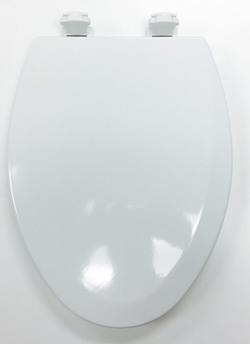 Bemis 1500EC-000 White Molded Wood Toilet Seat Cat. No. 856P011