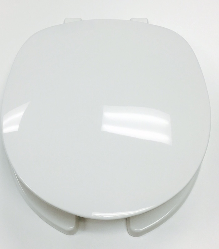 Centoco #220 White O/F Toilet Seat with Cover Cat. No. 856P047
