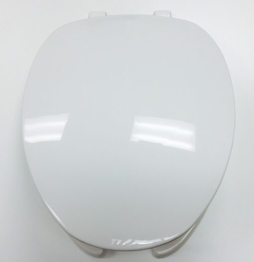 Centoco #620 White Elong. O/F Toilet Seat with Cover Cat. No. 856P044