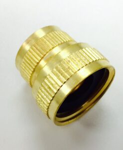 3/4 Female Hose X 1/2" FIP Brass Hose Fitting Cat. No. 765B009