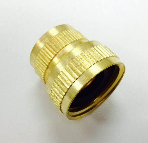 3/4 Female Hose X 1/2" FIP Brass Hose Fitting Cat. No. 765B009