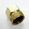 3/4 Female Hose X 3/4 FIP Brass Hose Fitting Cat. No. 765B010